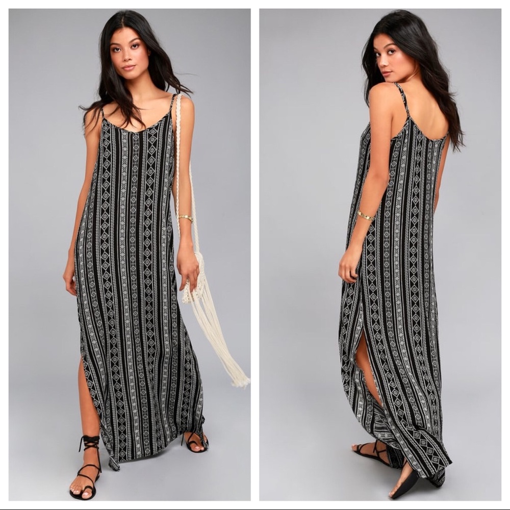 Lulu’s Emory Maxi Dress - EUC!